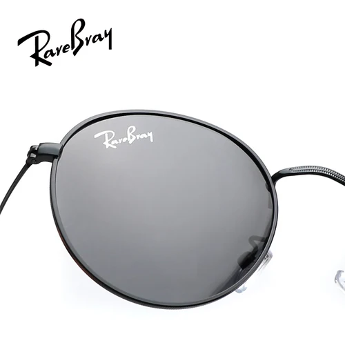 Imagen 2 del producto RareBray gafas de sol polarizadas redondas clásicas de moda Unisex gafas de protección para fiestas de ocio al aire libre hombres mujeres