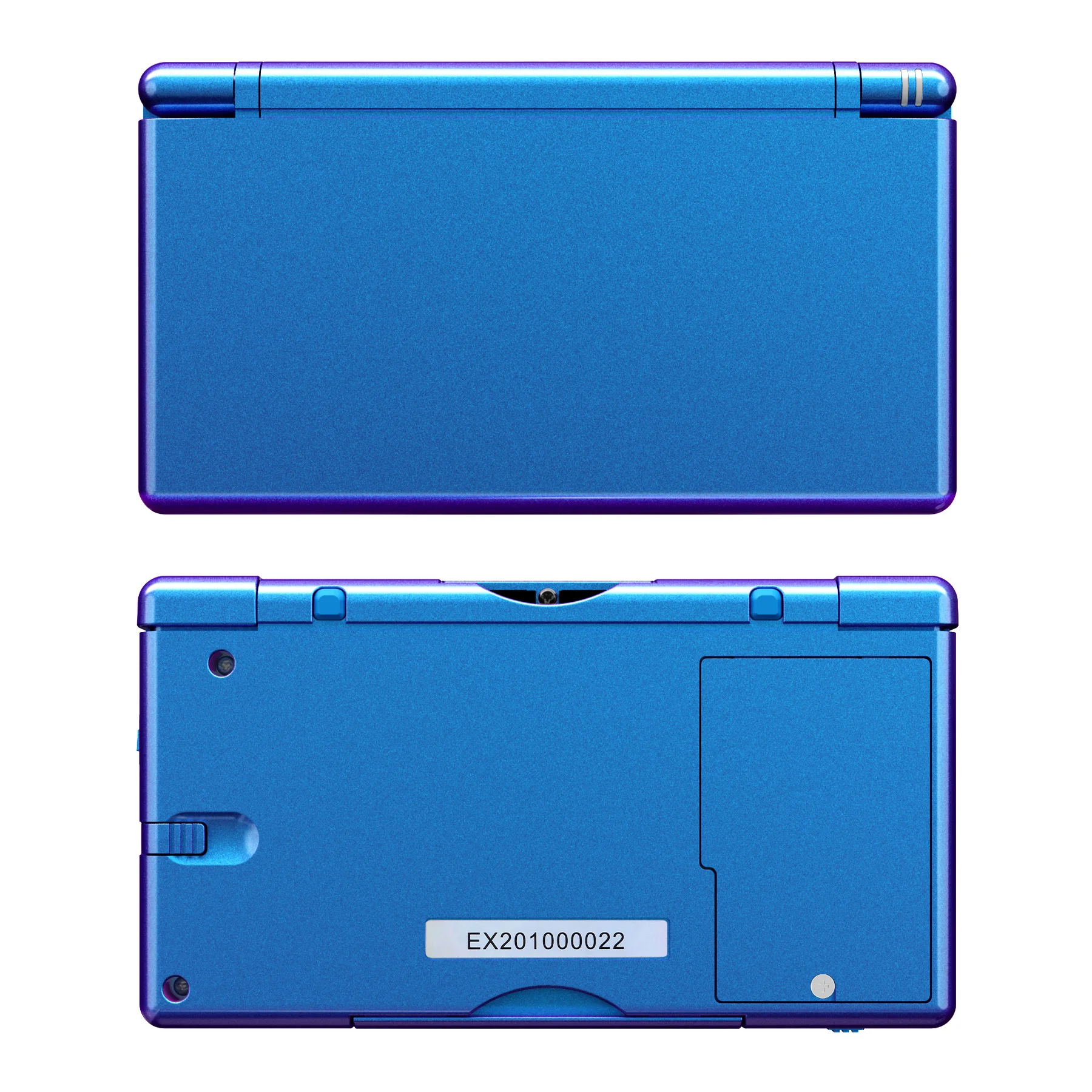 Imagem -02 - Extremerate Carcaça Completa de Reposição para Nintendo ds Lite para Ndsl Camaleão Roxo Azul