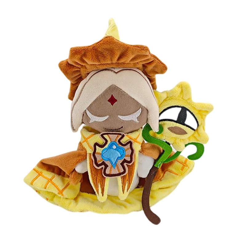 

2025 Game Cookie Run Kingdom Shadow Milk Cookie Cute Dress-up Dolls Cartoon Stuffed Plush Doll Toys Children's Fans Gift