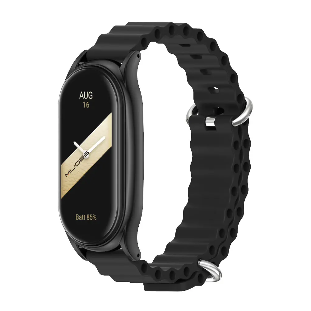 Strap For Xiaomi Mi Band 10 9 8 7 6 5 Bracelet Watchband for Mi Band 9 for Mi Band 8 Silicone Wristband for Mi band 7 Bracelet