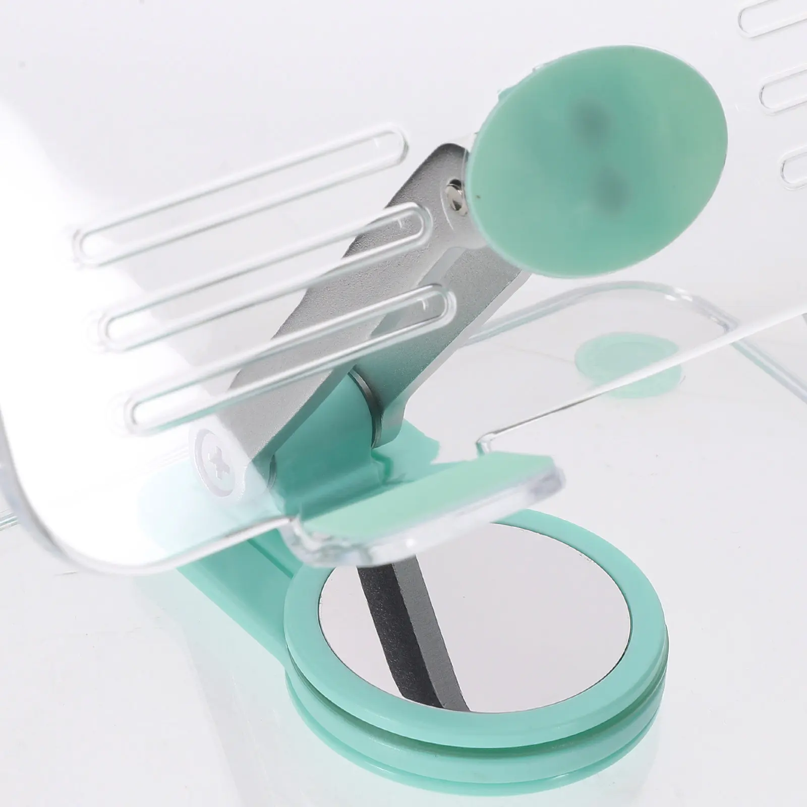 

Adjustable Tablet Holder for Desk Foldable Stand for 10.2 Inch Lightweight Portable Universal Fit