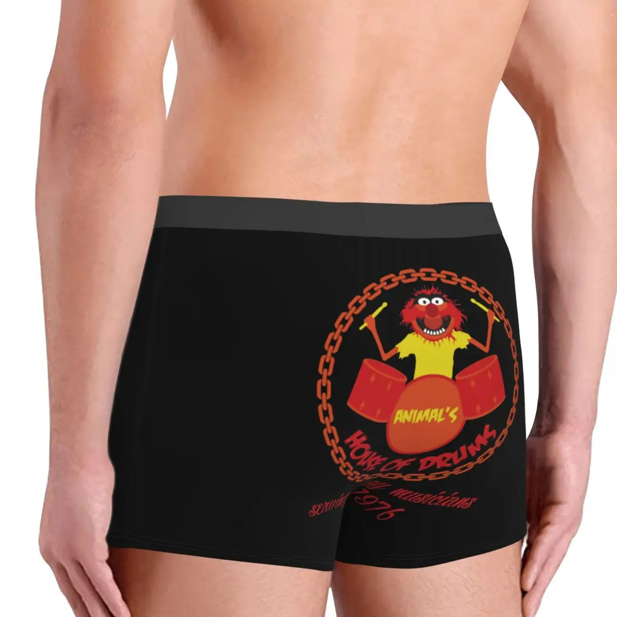 Трусы-боксеры с 3D рисунком «Дом барабана»