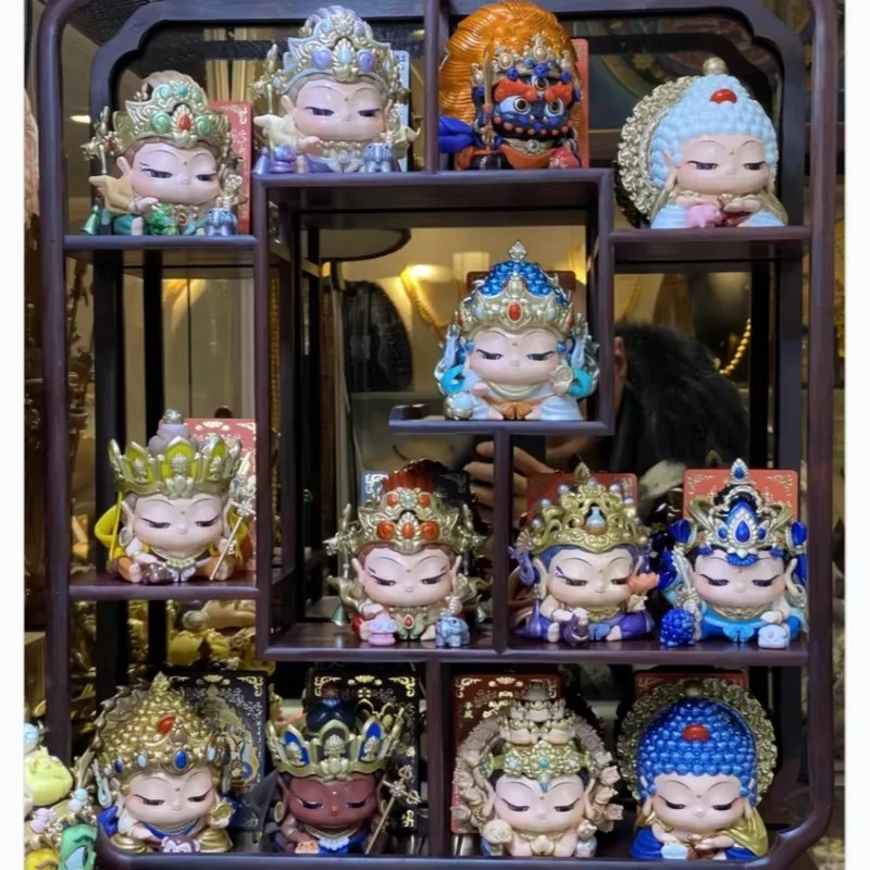 

Authentic Fufu Twelve Zodiac Signs Life God Blind Box Figurine Spring Festival Exquisite Decorations Holiday Blessings Gifts Toy