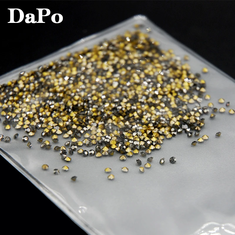 

Шахта, черные стразы с заостренной спинкой SS4-SS30, свободные стеклянные хрустальные камни, стразы для ювелирных изделий, украшения одежды