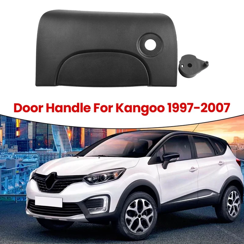 7700303588 Car Tailgate Rear Door Handle Black For Renault Kangoo 1997-2007 8200153668