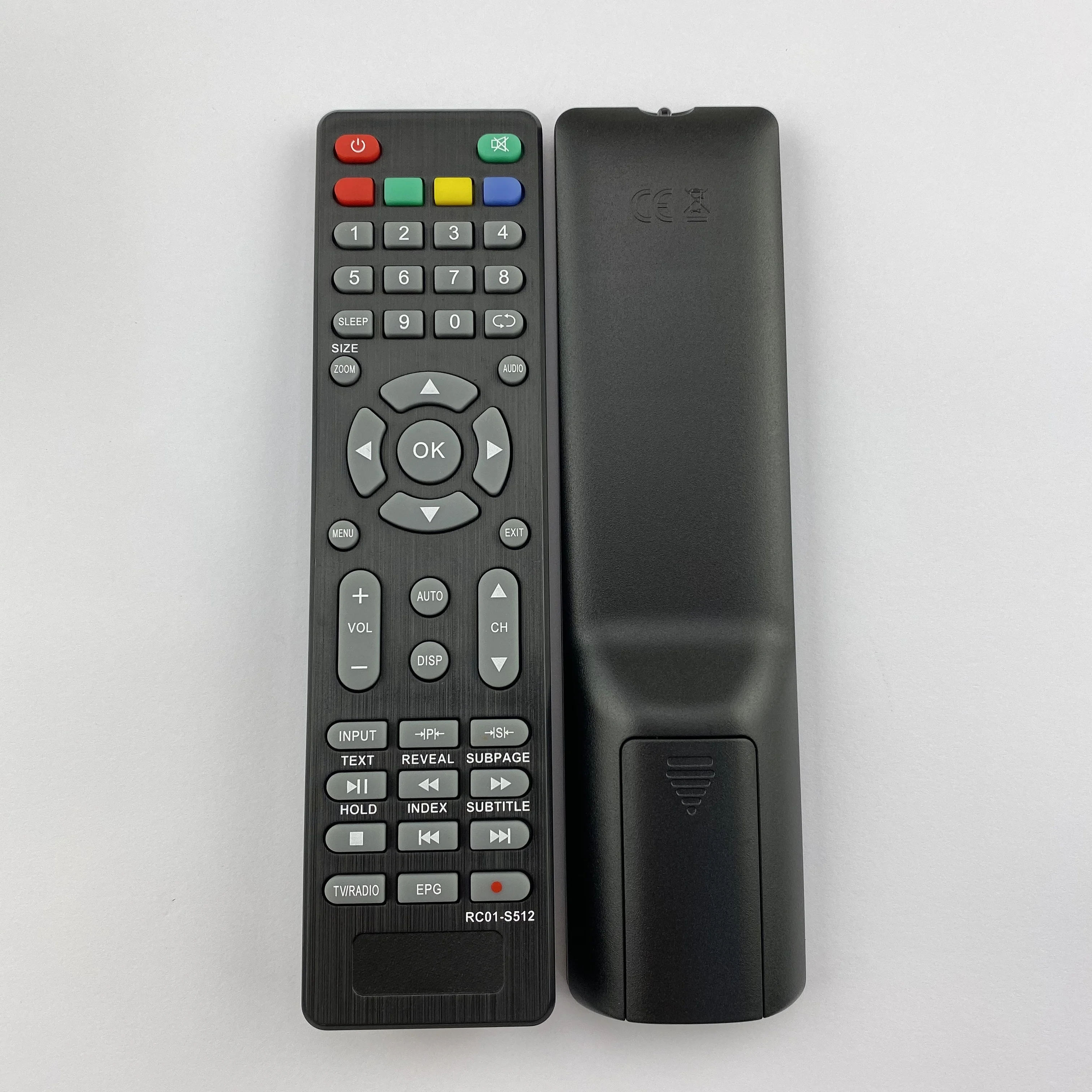 New RC01-S512 Infrared Remote Control for AKAI LCD TV H-LCDVD3200S