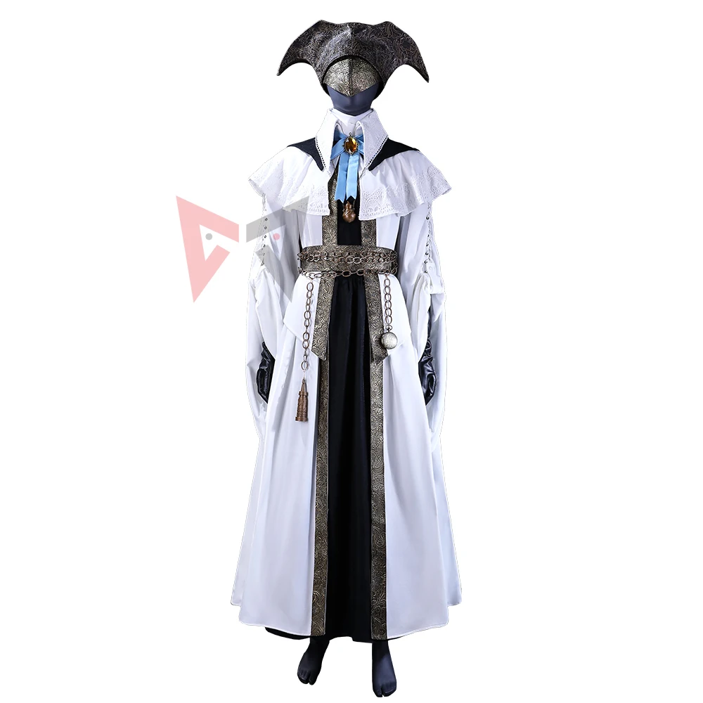 

New Bloodborne Choir Cosplay Costume Coat Belt Cloak Skirt Hat For Game Party Halloween Cosplay Custom Made