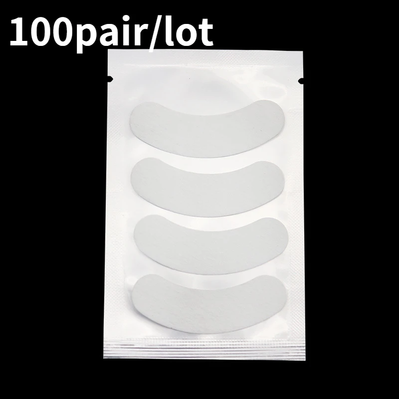 Sdatter 100pair/lot  lint free eye patch  Non Irritation Comfort Fit Mini Under Gel Eye Pad for eyelash extensions