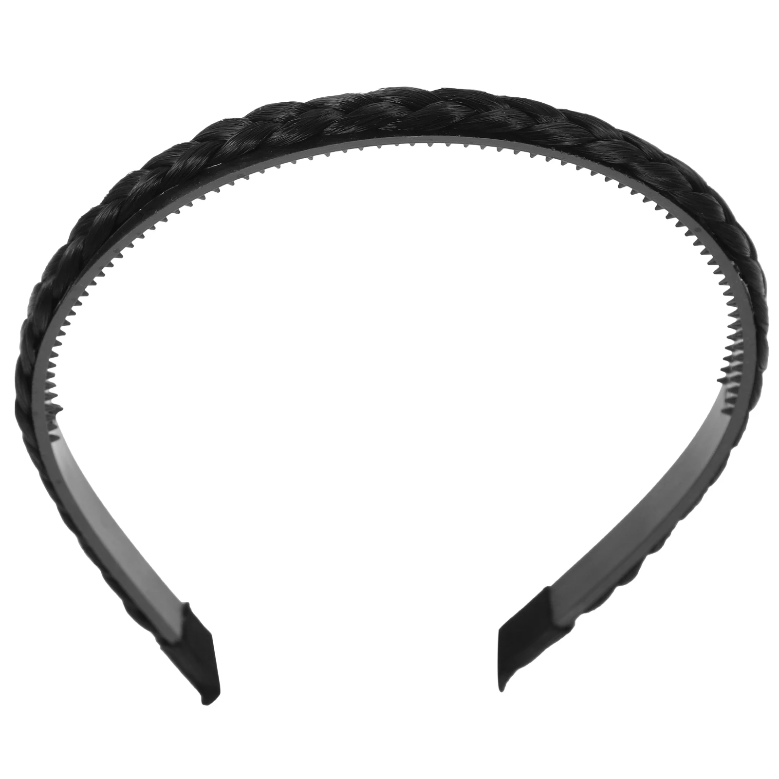 

Headband for Women Synthetic Hairbands Plaited Hoop Comfortable Party Wedding Daily Use Long Lasting Easy to Wear