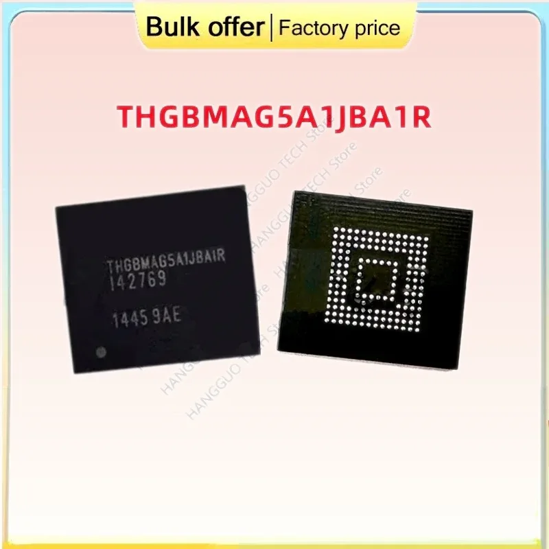 1-10pcs Original THGBMAG5A1JBAIR 4GB eMMC BGA-153 Memory Chip