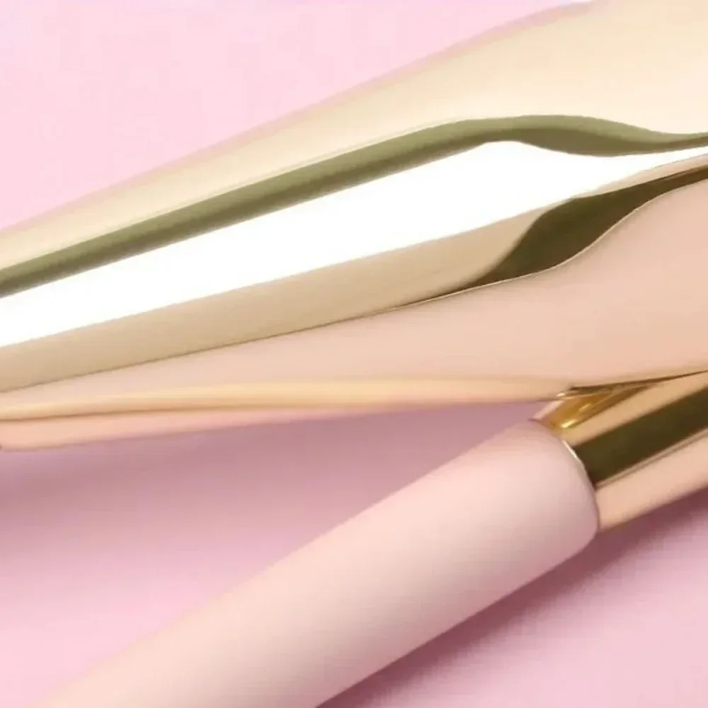 Pędzel do podkładu z ukośną główką, pędzel do korektora, pędzle do makijażu twarzy do płynnych, kremowych i pudrowych produktów, pędzle do konturowania twarzy, narzędzia do makijażu.