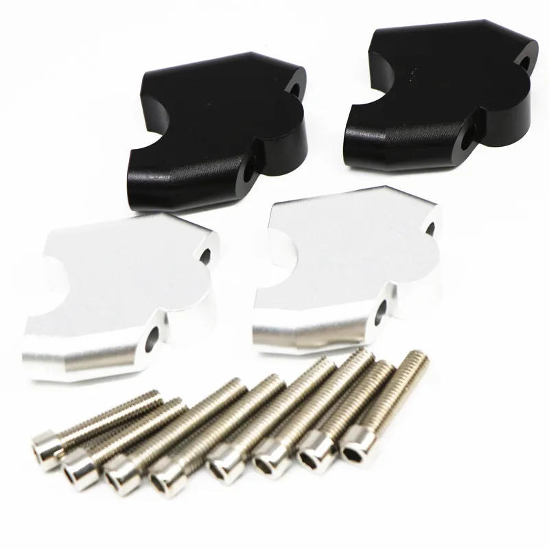 Motorcycle Riser Lifting Handlebar Clamp Handlebar Riser Kit for Honda NC700X NC700S NC750X NC750S CB500F CB500 Black