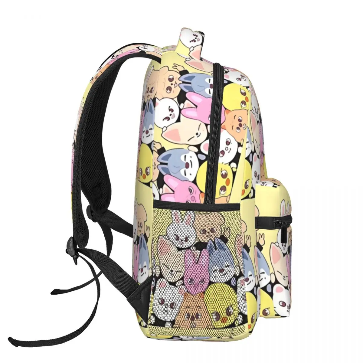 People-S-StrayS-K-kids New Fashionable Schoolbag Students Backpacks Daily Rucksack Large Capacity Knapsack