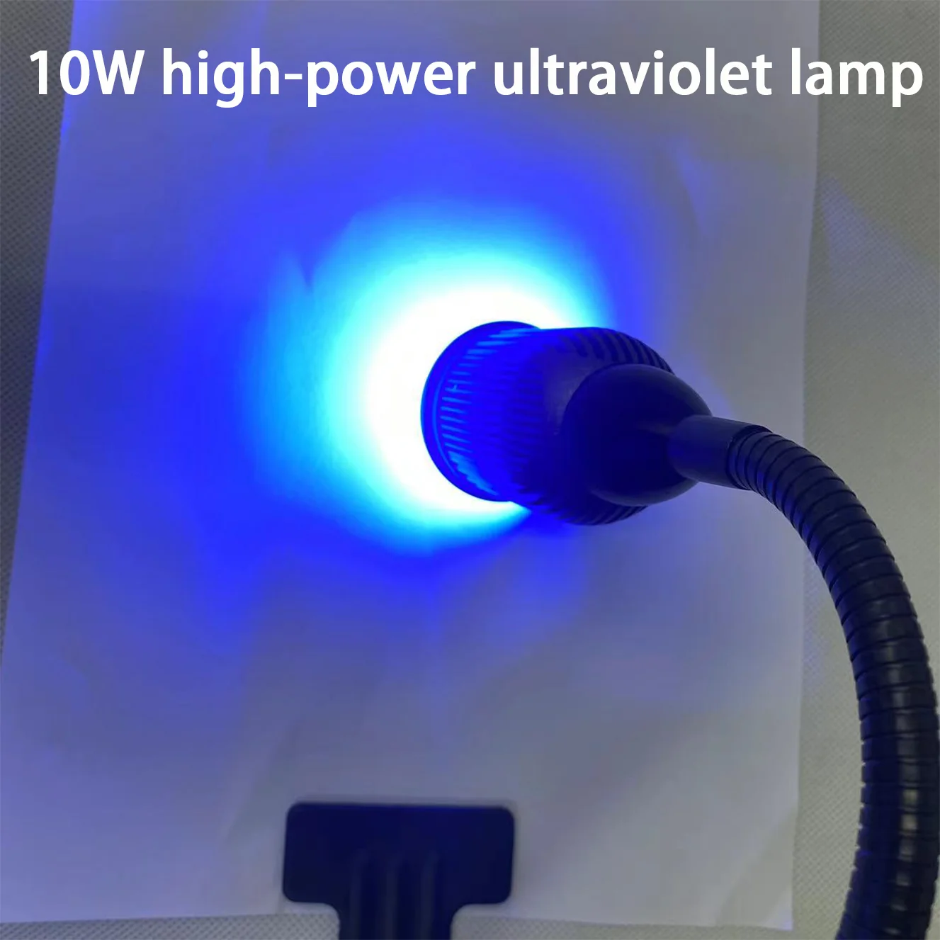 10W high-power UV curing lamp UV glass shadowless adhesive ink glue nail eyelash quick curing UV lamp