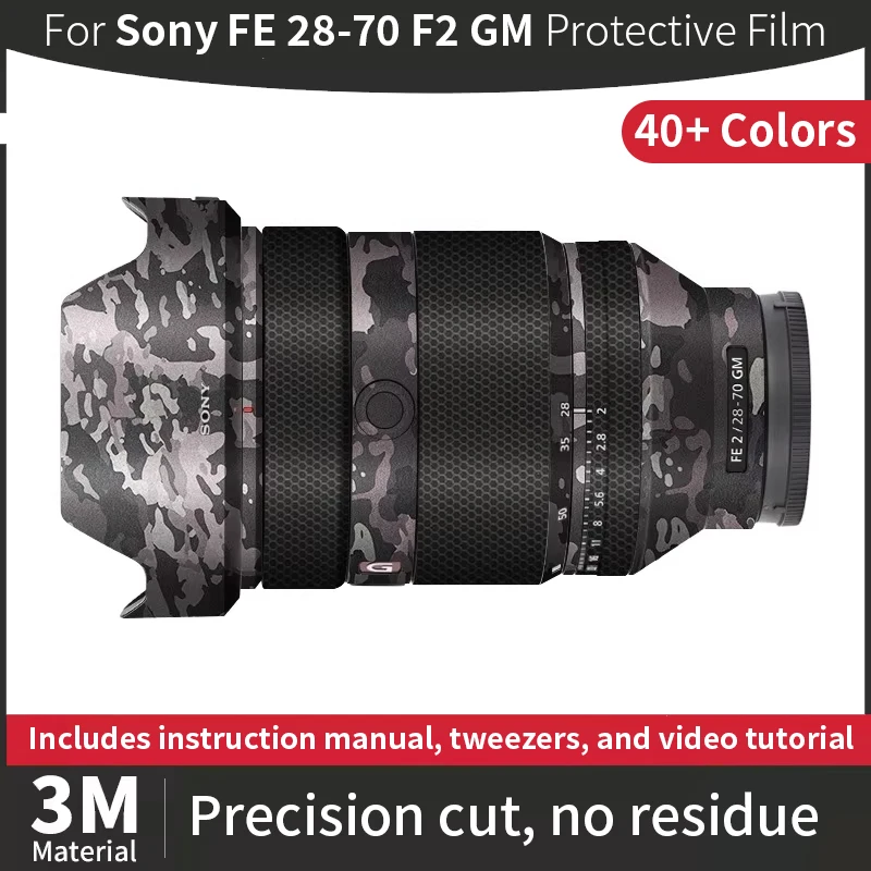 

For Sony 28 70 gm Skin,Sony FE 28-70mm F2 GM Lens Sticker,Scratch-resistant protective film, full coverage protection