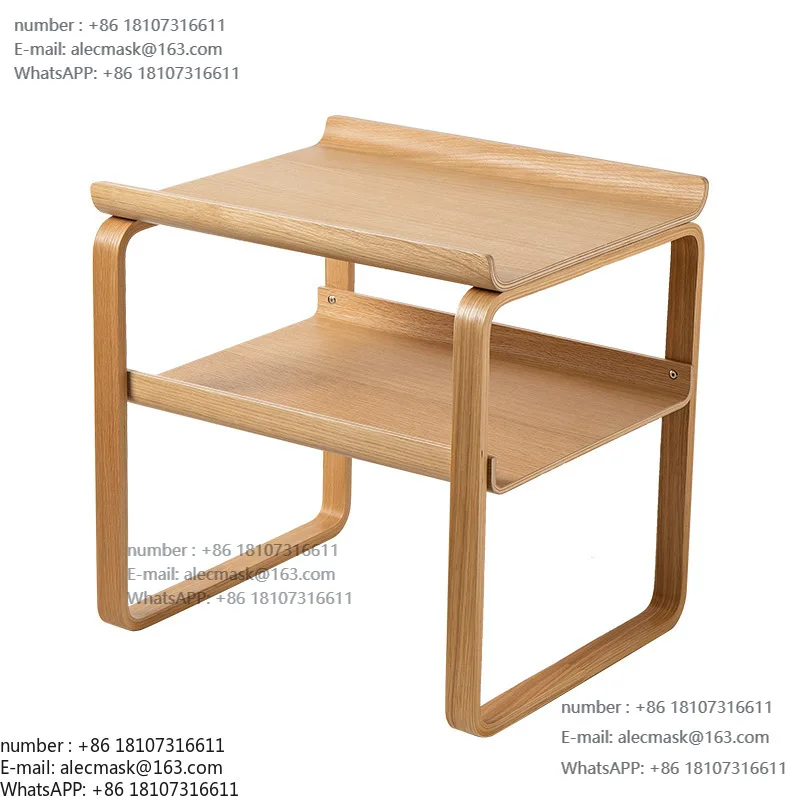 

Nordic classic birch coffee table, dining room, bedroom side cabinet, storage bookshelf, creative living room side few ins