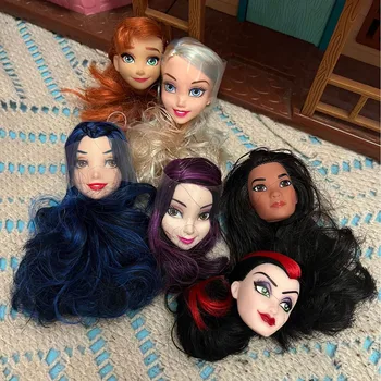 30cm Bebek Kafası Aksesuarları Kızlar Diy Giydirme Oyuncak