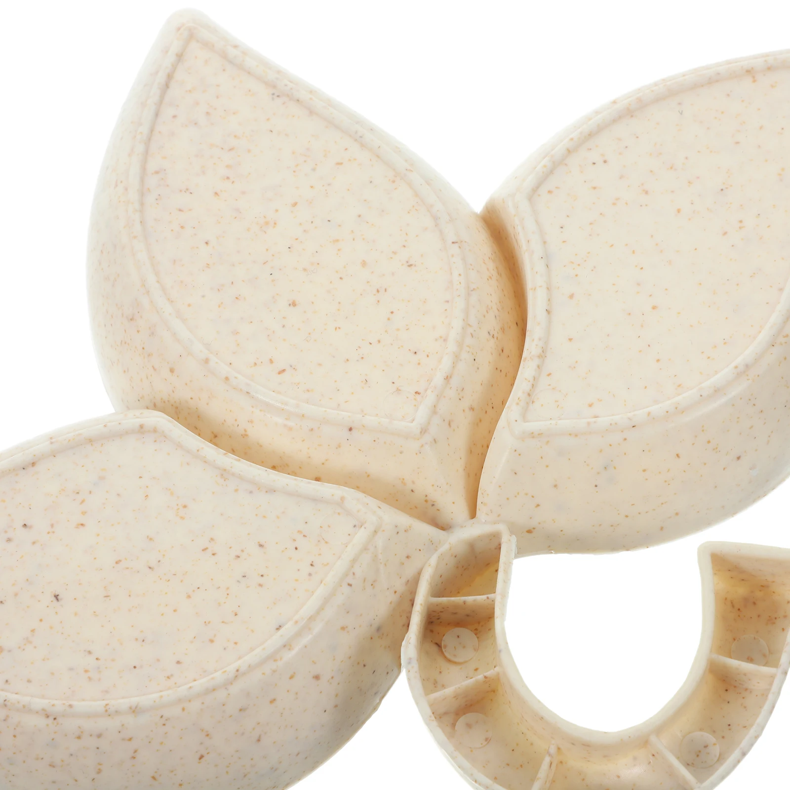 

6Pcs Mini Leaf Dipping Sauce Bowls Plastic Plates for Soy Sauce Vinegar Ketchup Mustard Compact Lightweight Easy Carry