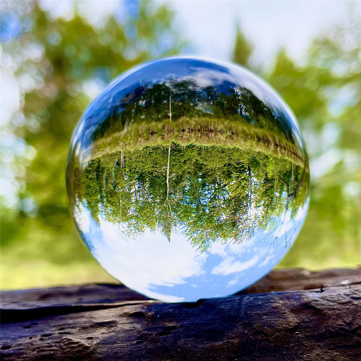 Прозрачный акриловый шар, 60 мм