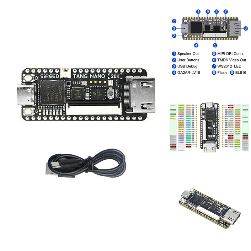 

For Sipeed Tang Nano 20K FPGA Development Board RISCV Linux Retro Game Player