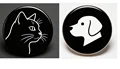 CAT AND DOG 2PCS