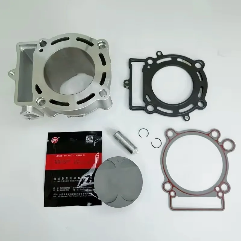 

Алюминиевый блок цилиндров NC250 для мотоцикла с головкой цилиндра, 4 клапанами и распределительным валом — серебристый, новый, гарантия 1 год