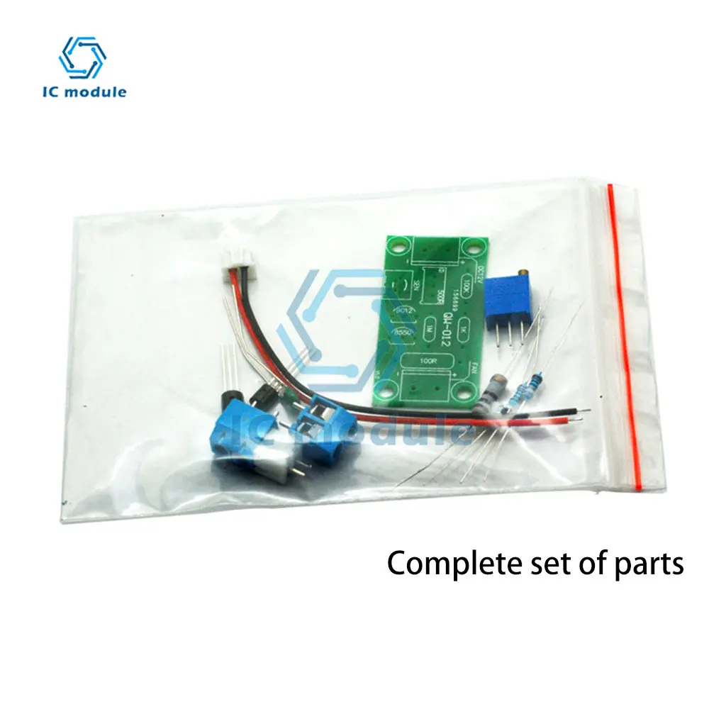 Fan Control Board Dc 12V PWM Automatic PC CPU Fan Temperature Control Speed Controller Module for Power Amplifiers Computers