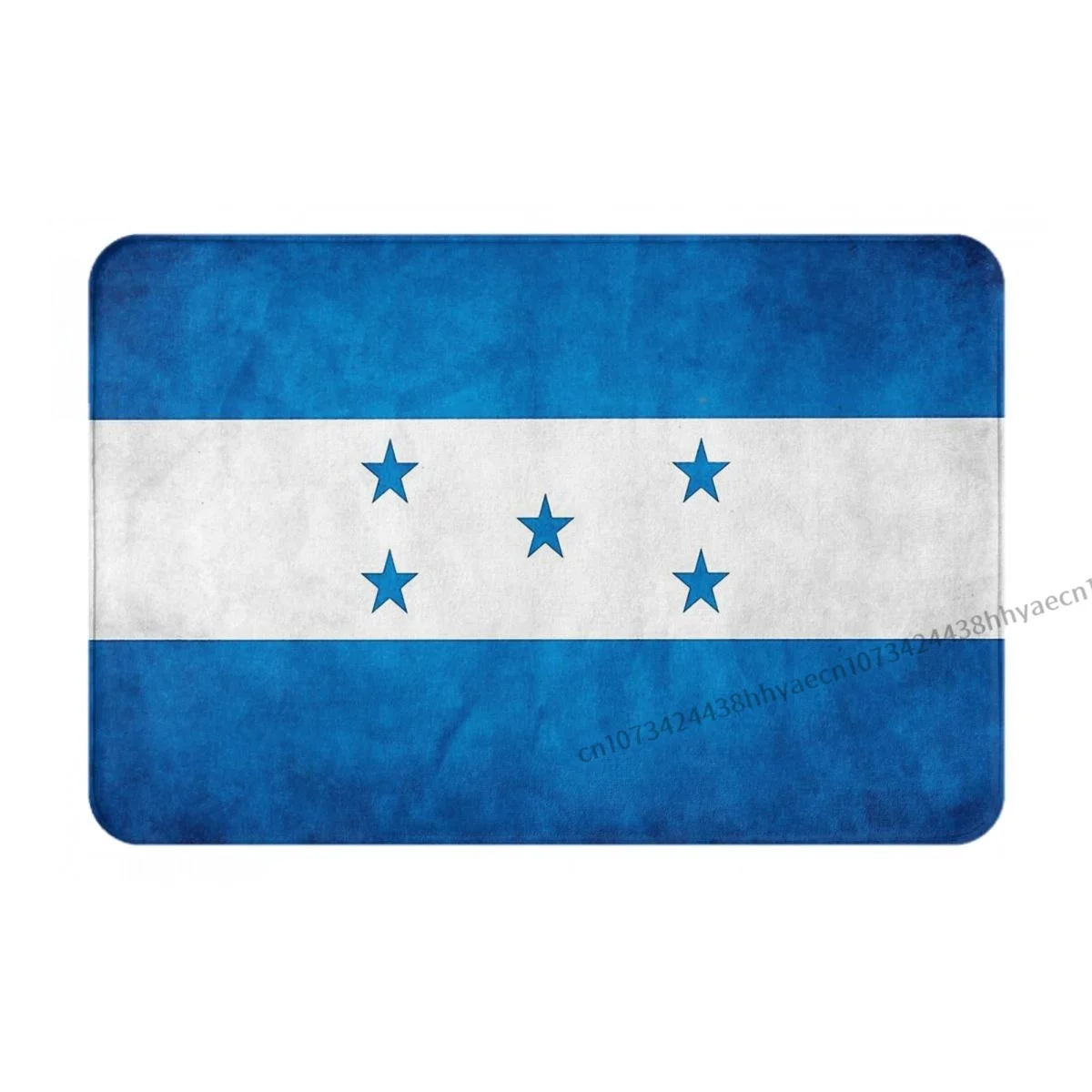 National Flag Bedroom Mat Honduras Honduran Doormat Flannel Carpet Outdoor Rug Home Decoration