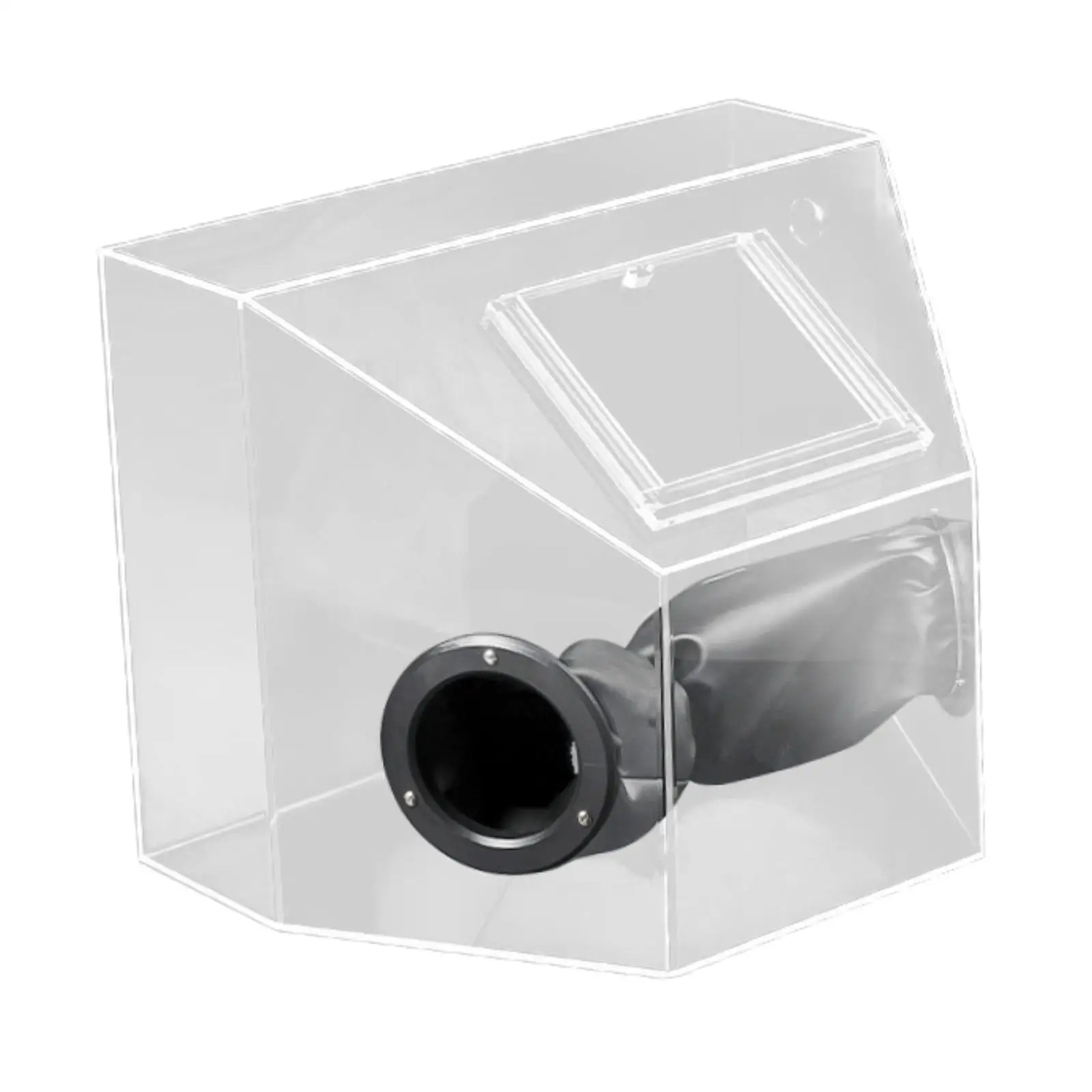 Portable Dustproof Grinding Box for Metal Cutting Woodworking Polisher Dust Collector Cover Case