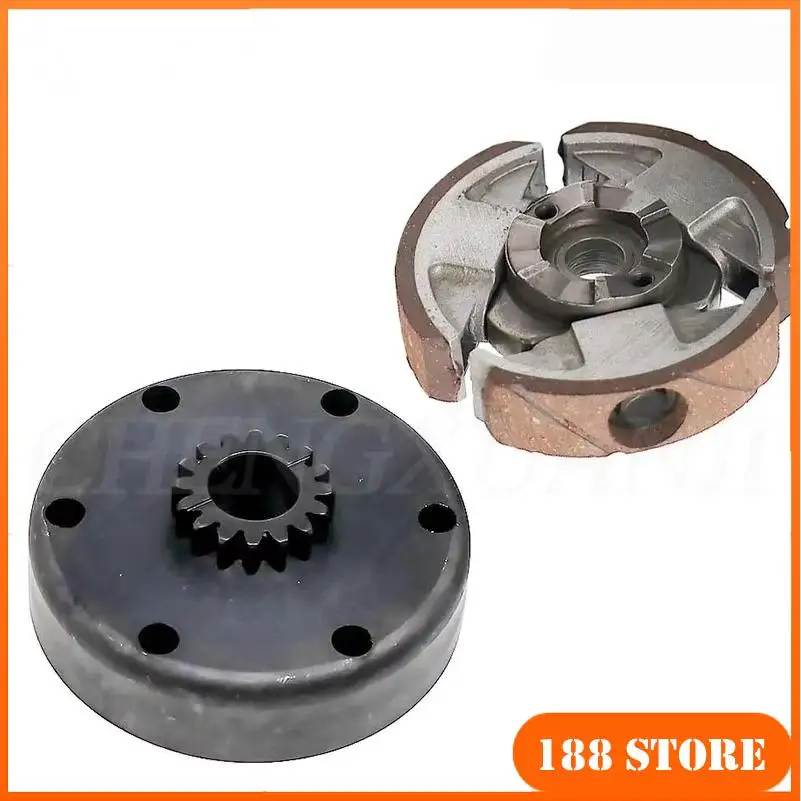 NEW Clutch Pad & Clutch Flywheel Basket Compatible for 50 Junior Senior Mini SX Pro Sr LC 2002-2008 Replace