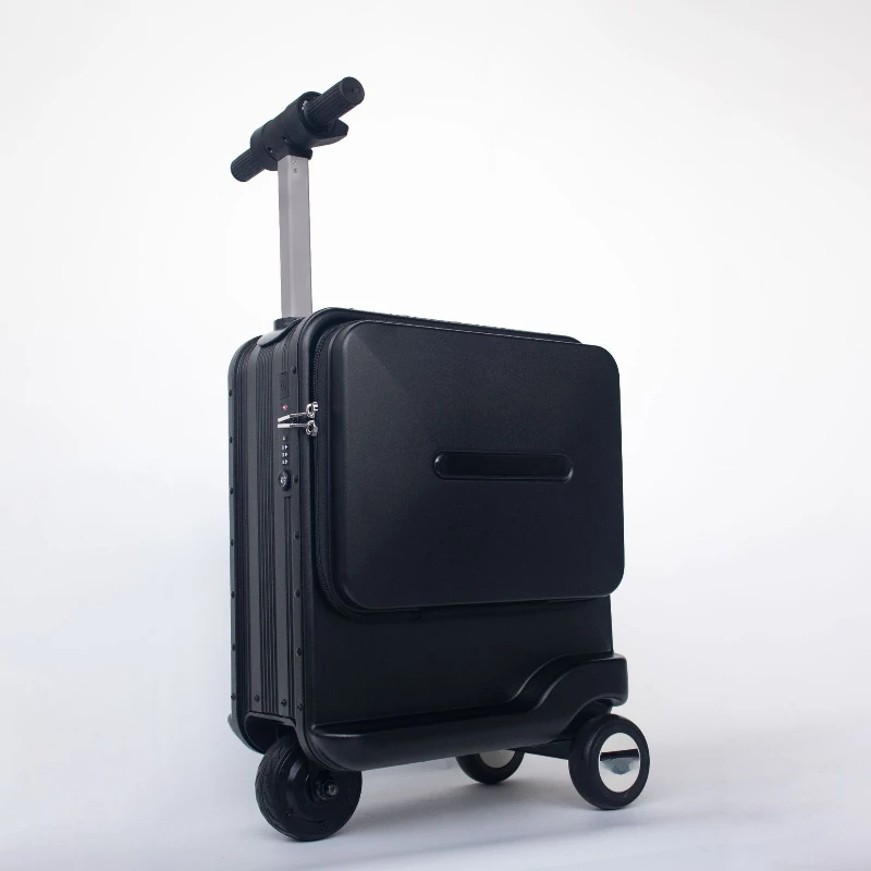 

Smart electric cycling case 20-inch boarding case can sit and ride, luggage, lazy suitcase