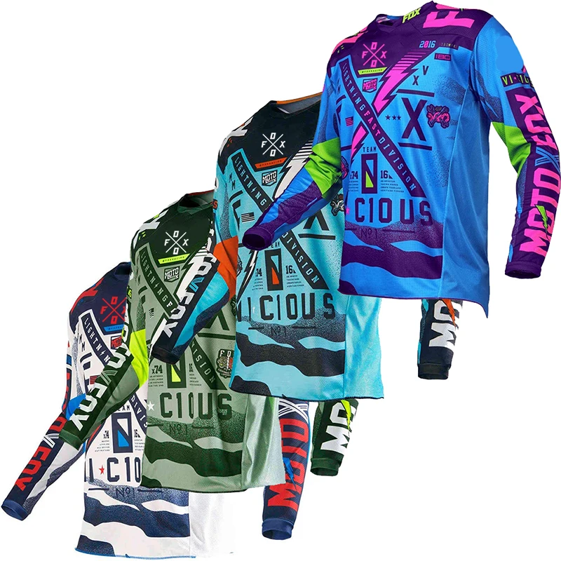 

Bike Foxo MTB Mountain Bike Jerseys Motocross Shirt Men Breathable Off-Road Mtb Long Sleeves Racing Quick-drying Cycling Jerseys