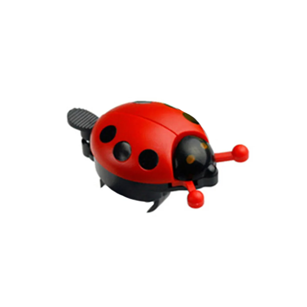 Ladybug Bicycle Bell Kids Handlebar Bee Tle Horn Plastic Bicycle Accessories  Children's Kid Bicycle Bell Alarm Ring Lovely