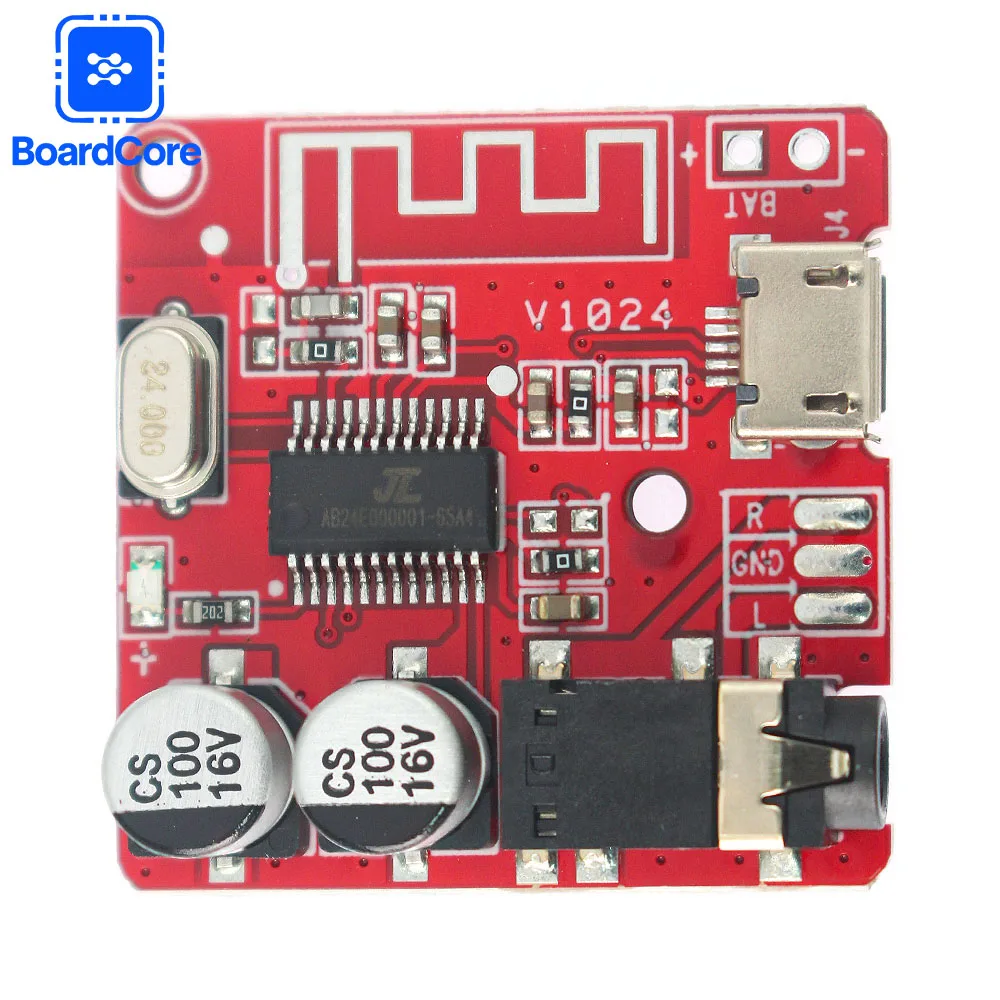 1/3PCS DIY Bluetooth Audio Receiver Board Bluetooth 4.1 MP3 Lossless Decoder Board Wireless Stereo Music Module 3.7-5V