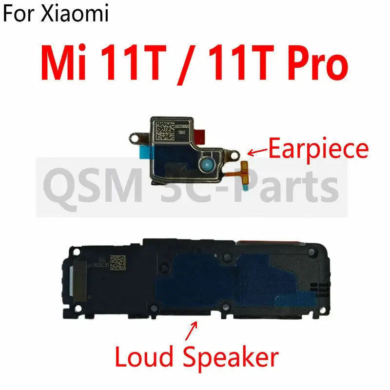 

Для Xiaomi Mi 11T 11T Pro: Встроенный громкоговоритель, верхний динамик, динамик для наушников, зуммер, гибкий кабель, запчасти