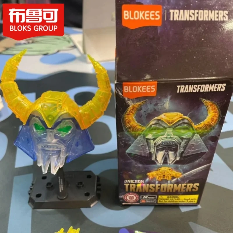 Blokees Transformers Galaxy versión-8 oiging Wave2 Soundwave Shockwave Starscream Megatron Robot montaje juguete niños regalos
