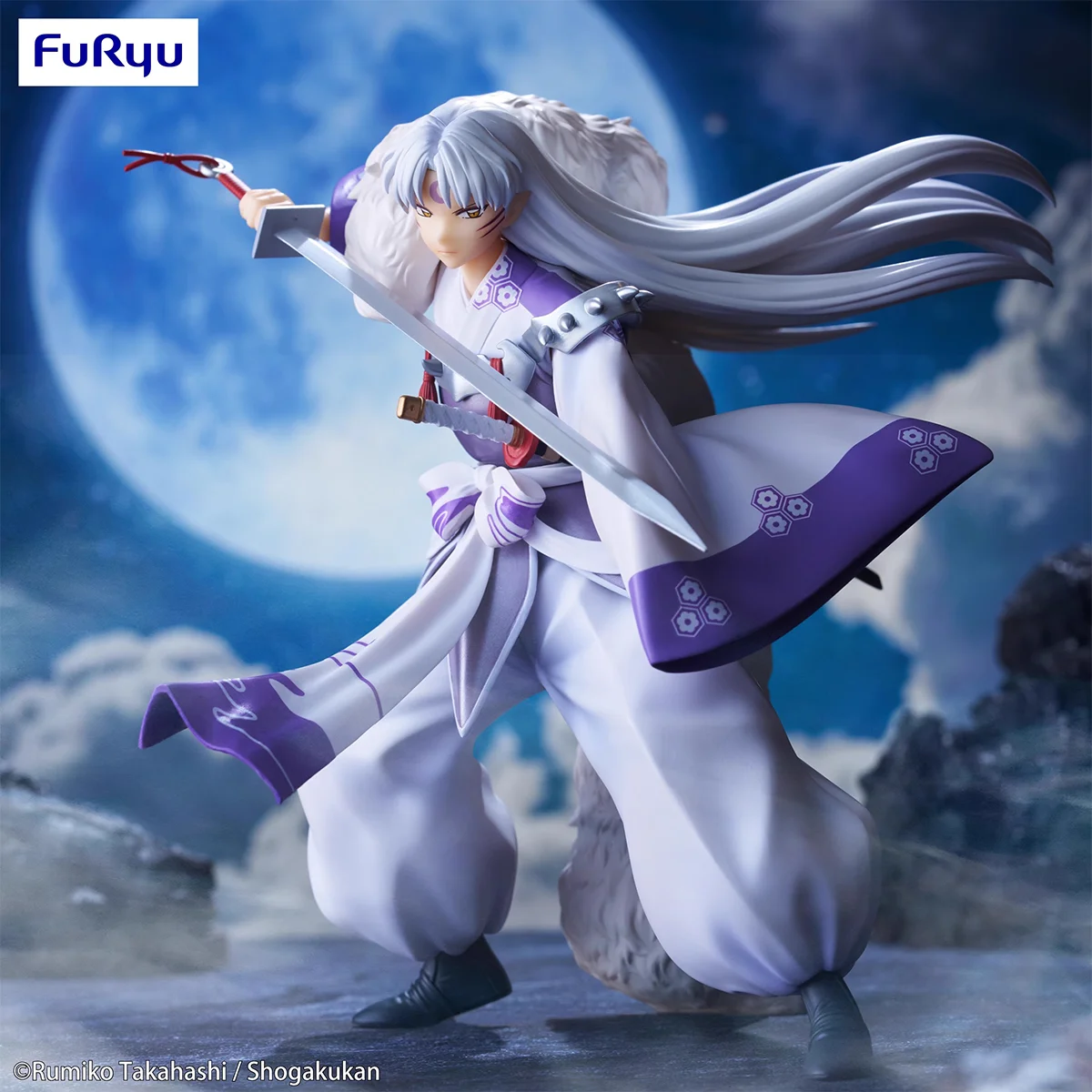 

In Stock Original Furyu Trio-Try-It Sesshomaru Inuyasha 18cm Action Figure Pvc Collectibles Desktop Ornaments Toys Birthday Gift