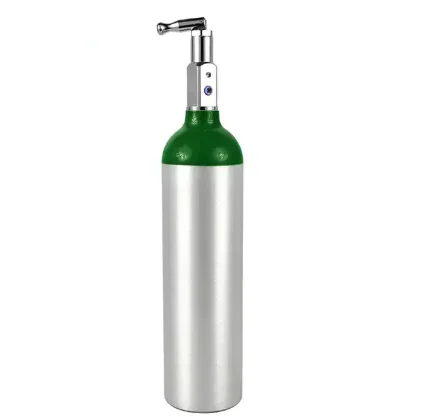 DOT-3AL  2.5L 2.8L  Gas Oxygen Cylinder Empty Aluminum Portable Oxygen tank