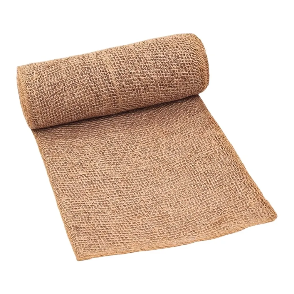 Burlap Tree Wrap Roll 15-25m Long Cotton Fabric Winter P'lant Protection For Guard Against Wind S'now For Deer For Garden