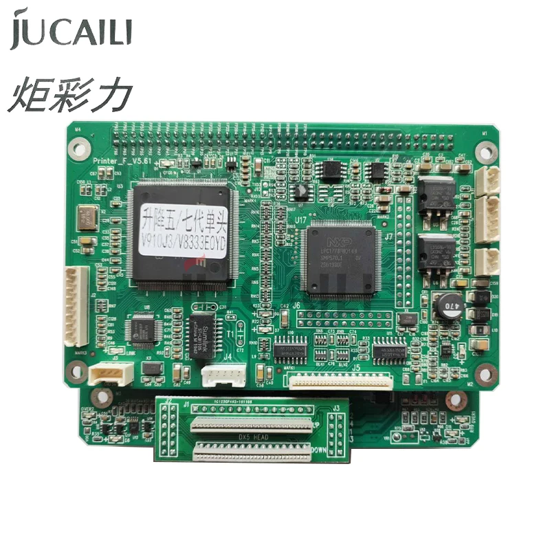 Jucaili printer green model Senyang xp600 DX5 DX7 head board for Epson xp600/DX5/DX7 single head carriage board main board