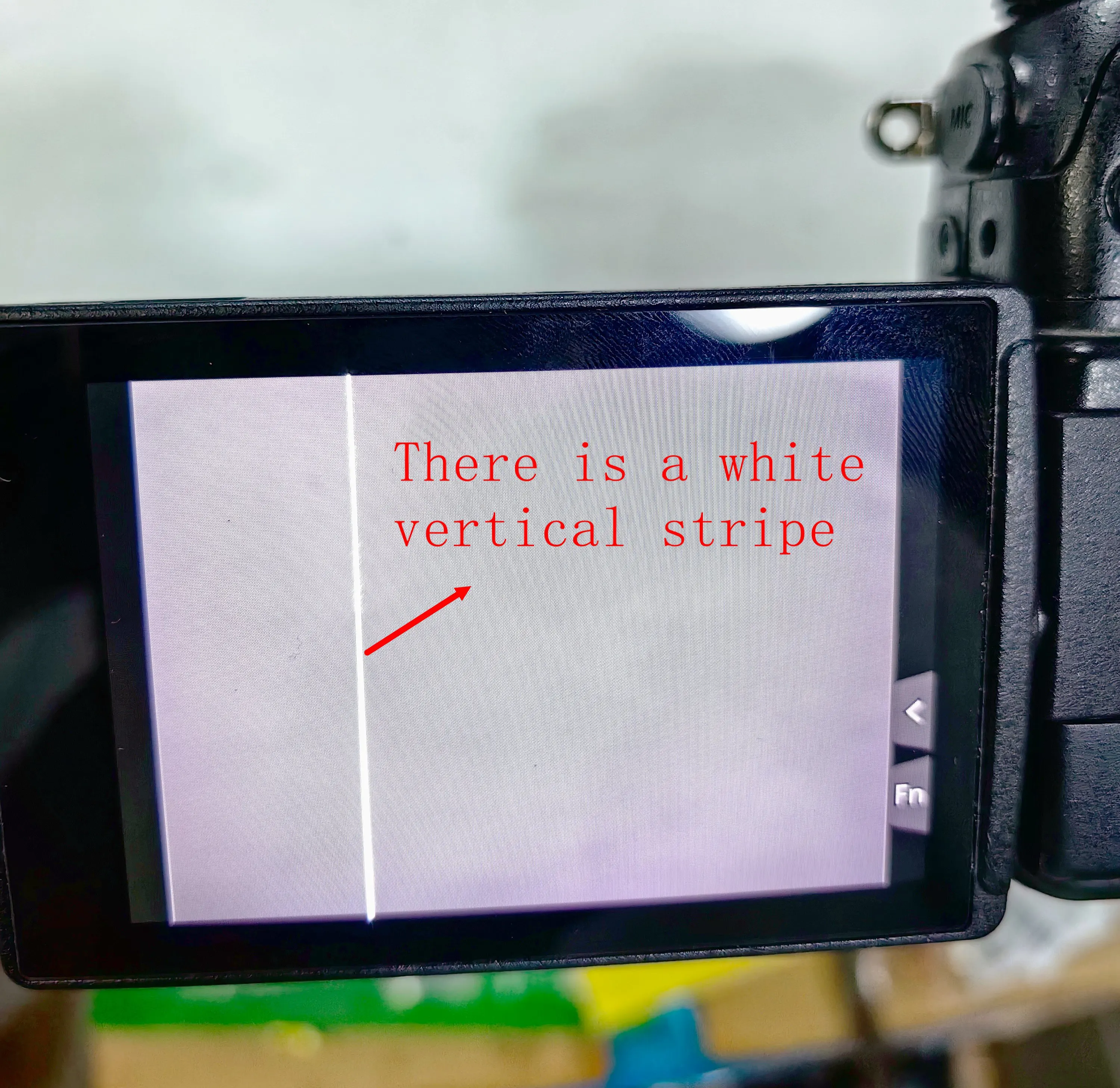

Repair Parts For Panasonic Lumix DMC-GH4 GK LCD Display Screen + Touch Screen There is a white vertical stripe
