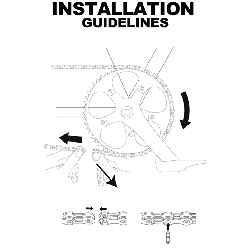 Sumc Mountain Road Bicycle Chain Ultra Light High Quality 8/9/10/11/12 Speed 116/126 Link 8v 9v 10v 11v 12 V Shifting Chains