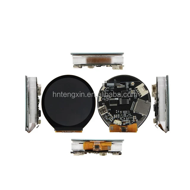 ESP32-S3R8 Development Board Support WIFI Blue-tooth TF 2.1 inch Round Display ST7701S LCD Touch Screen T-RGB ESP32-S3