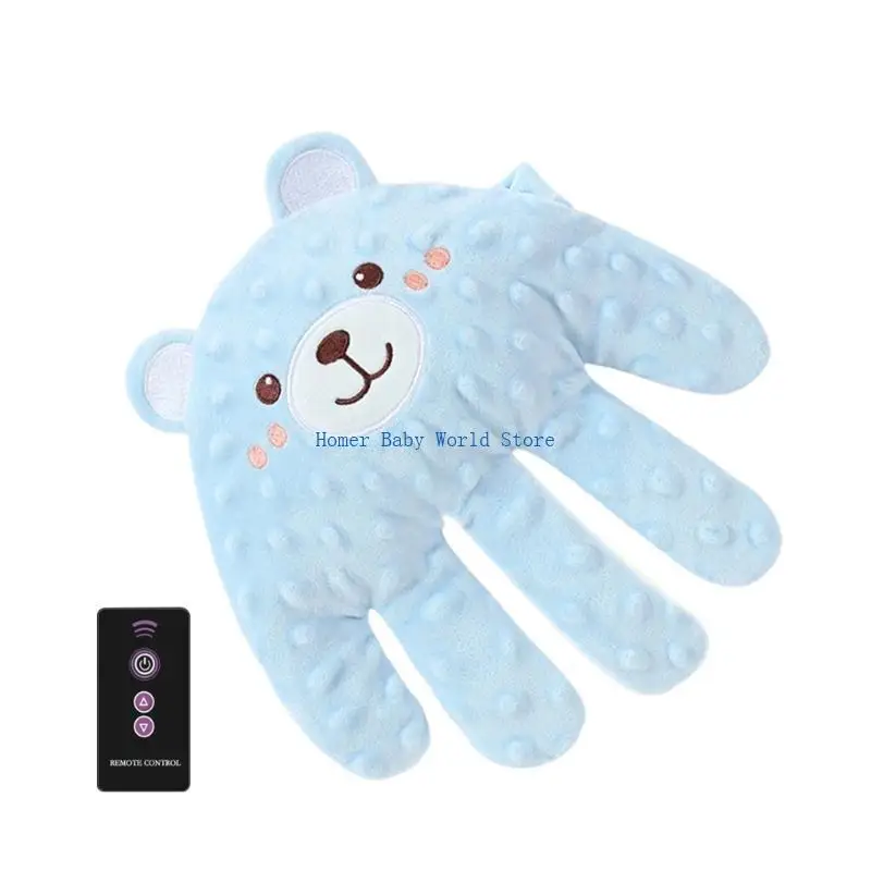 B2QD وسادة عادم أطفال جميلة تهدئ القلق وتريح اليد مع جهاز تحكم عن بعد #4