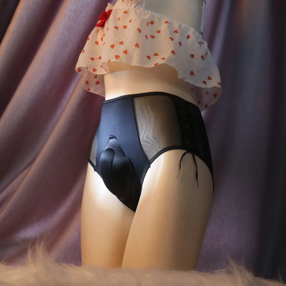 

Совершенно новое эротическое нижнее белье для мужчин, стринги, формирующее нижнее белье Gaff Crossdress, новый сорт для мужского нижнего белья