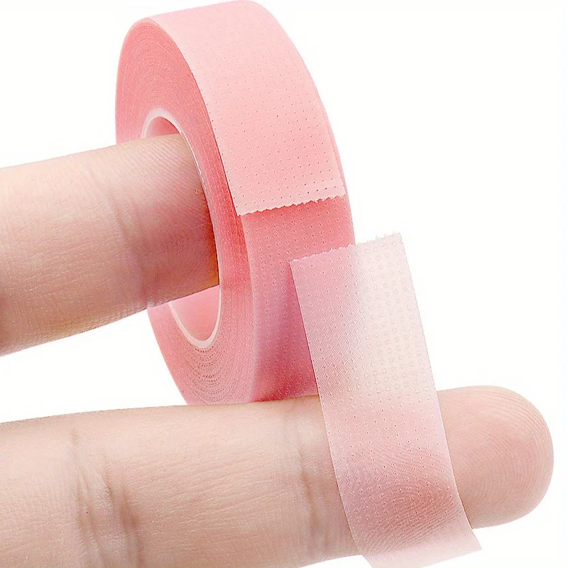 5 unidades/rolo fita de extensão de cílios postiços profissional anti-alergia respirável tecido micropore cílios enxertia ferramentas