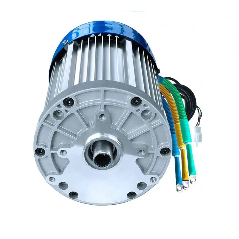 DC48V60V72V 1500W2200W3000W 18 teeth Permanent Magnet Brushless Motor Forklift/Electric Moped Bicycle/Power Car Accessories bldc