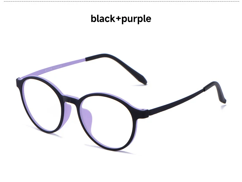 Vintage Runde Lesebrille Männer Frauen Anti-blau Licht Brillen Hohe Qualität TR90 Leser Retro Blockieren Blau Licht Brillen – Detail 9