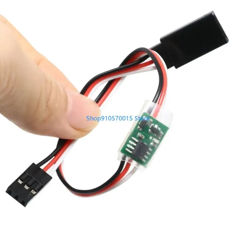 

B95C Servo Converter Professional Delay Slow Converter Steering Gear Slow Servo Reducer for RC Model DIY Upgraded