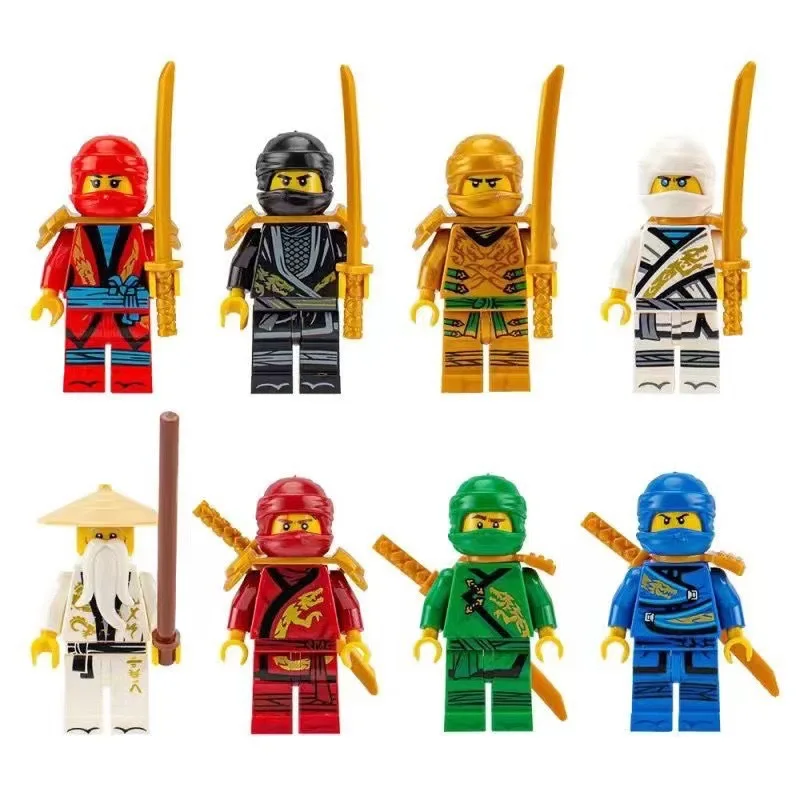 2026 Heiße Anime-Ninja-Charaktere, humanoide Puppen, Spielzeug, Geburtstagsgeschenke, Zeichentrickfiguren, Ninja-Motorradhelden